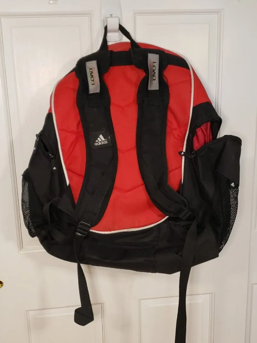 Adidas Fresh PAK LoadSpring Red Black Backpack One Size